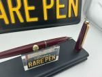 Montblanc 221 Burgundy Fountain Pen with 14K Nib