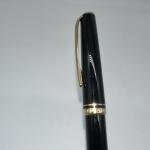 MontBlanc Generation Black Ballpoint Pen with Gold Trim