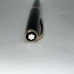 MontBlanc Generation Black Ballpoint Pen with Gold Trim