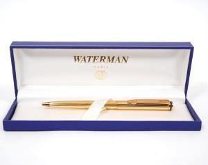 Vintage Waterman Gold-Plated Retractable Ballpoint Pen