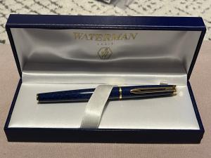 Vintage Waterman Fountain Pen with Blue Ink