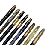 Vintage Waterman Fountain Pen Set with 14K Nibs