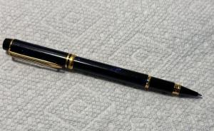 Waterman Leman 200 Blue Marble Rollerball Pen