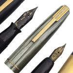 Vintage Waterman Fountain Pen Set with 14K Nibs