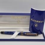 Waterman Paris Royal Blue Marble Ballpoint Pen