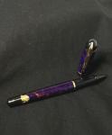 Waterman Phileas Purple Marble Ballpoint Pen