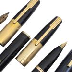 Vintage Waterman Fountain Pen Set with 14K Nibs