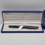 Waterman Paris Royal Blue Marble Ballpoint Pen