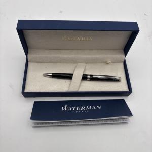 Waterman Paris Black Lacquer Ballpoint Pen