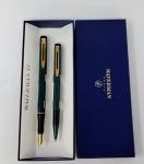 Waterman Green Fountain Pen & Ballpoint Set