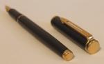Vintage Waterman Maestro Black Metal Fountain Pen