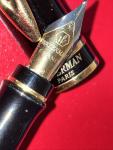 Waterman Paris Vintage Fountain Pen - Black & Gold