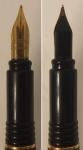 Vintage Waterman Maestro Black Metal Fountain Pen