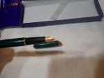 Waterman Gentleman Green Lacquer Fountain Pen