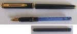 Vintage Waterman Maestro Black Metal Fountain Pen