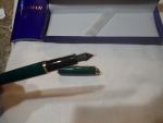 Waterman Gentleman Green Lacquer Fountain Pen