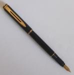 Vintage Waterman Maestro Black Metal Fountain Pen