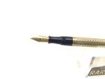 Waterman 552 1/2 Gothic Fountain Pen with Gold Overlay