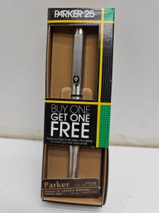 Parker 25 Stainless Steel Roller Ball Pen