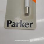Parker Rollerball Pen - Classic White and Black