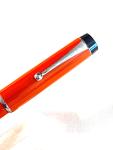 1970s Parker Big Red Vintage Orange Ball Pen