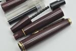 Montblanc 221 Burgundy Fountain Pen with 14K Nib