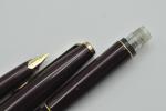 Montblanc 221 Burgundy Fountain Pen with 14K Nib