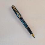 Waterman Phileas Green Marble Fountain Pen 1990s