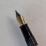Waterman Phileas Green Marble Fountain Pen 1990s