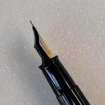 Waterman Phileas Green Marble Fountain Pen 1990s