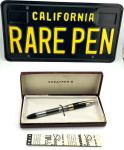Sheaffer Snorkel Demonstrator Fountain Pen 14K Fine Nib