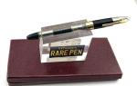 Sheaffer Snorkel Demonstrator Fountain Pen 14K Fine Nib