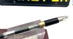 Sheaffer Snorkel Demonstrator Fountain Pen 14K Fine Nib