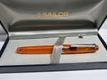 Sailor Pro Gear Slim Orange Fountain Pen 14K Nib