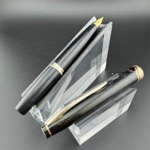 Sailor Black Gold Pocket Fountain Pen 14K Fine Nib