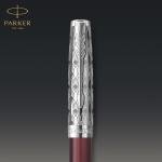 PARKER Sonnet Fountain Pen in Red Satin Finish