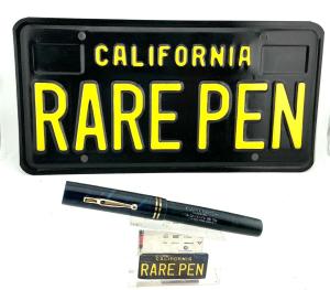 Carter's Vintage 5117 Fountain Pen Blue Marble