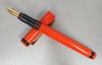 Waterman Forum Vintage Fountain Pen - Orange & Black