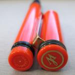 Waterman Forum Vintage Fountain Pen - Orange & Black