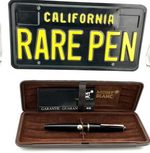 MONTBLANC 32 Vintage Black Fountain Pen 14K Nib