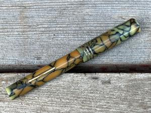 Kaywoodie Hi-Test Marbled Fountain Pen Without Nib