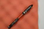 Vintage Durium Fountain Pen with Marble Finish