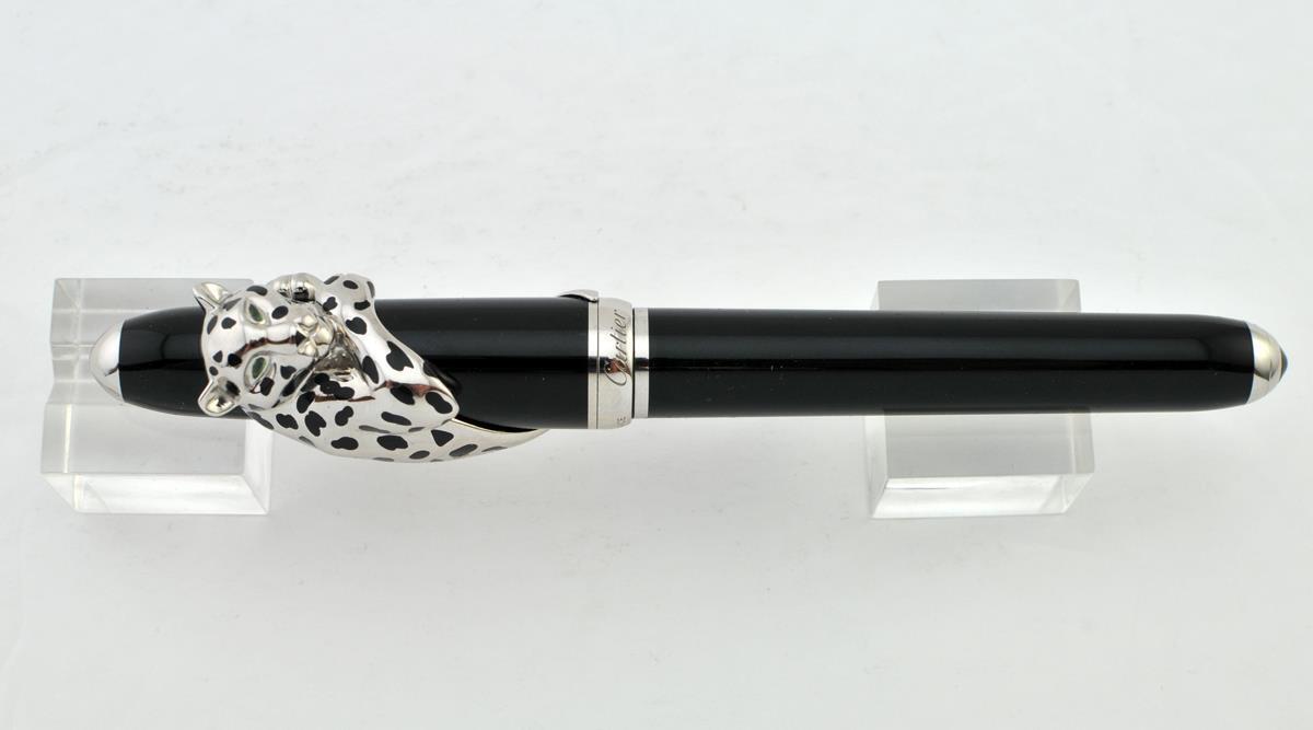 Cartier Panther Decor Fountain Pen 18K Gold Limited