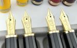 SAILOR Fountain Pen Set with 21K Nibs