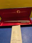 Vintage Parker International Jotter Pen - Gold & Chrome