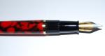 Waterman Paris Red Black Marble Fountain Pen