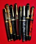 Luxury Vintage Fountain Pen Collection - 8 Pens