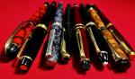 Luxury Vintage Fountain Pen Collection - 8 Pens