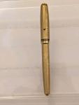 Vintage Matte Gold Dragon Fountain Pen with Steel Nib