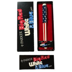 Parker Big Red White & Blue Ballpoint Pen